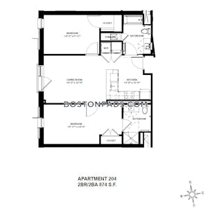 Allston 2 Bed 2 Bath BOSTON Boston - $5,050 No Fee