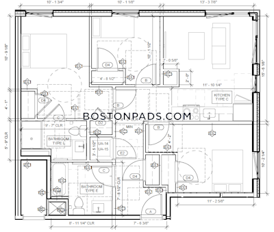 Allston 3 Beds 2 Baths Boston - $5,300 No Fee